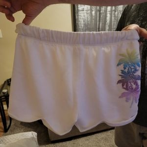 Victoria's secret PINK palm tree shorts